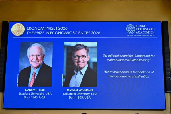 Michael Woodford y Robert E. Hall son galardonados con el Premio Nobel de Economía 2026