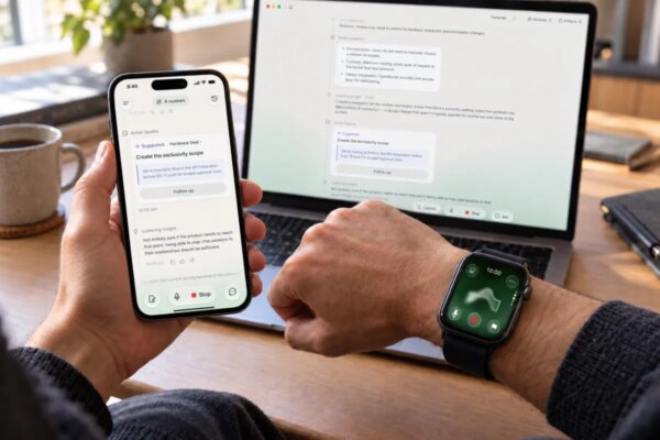 Ejecutivo de Plaud recauda $26M para una innovadora app de IA que te escucha en segundo plano.