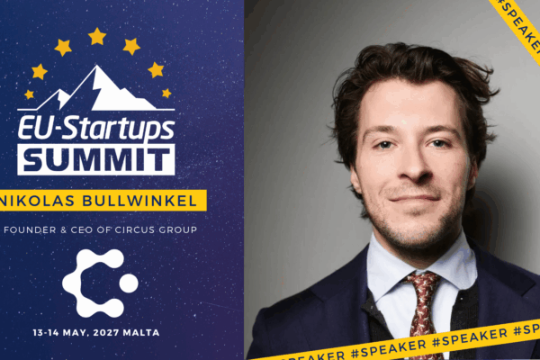 Nikolas Bullwinkel, fundador y CEO de Circus Group, participará en el EU-Startups Summit 2027