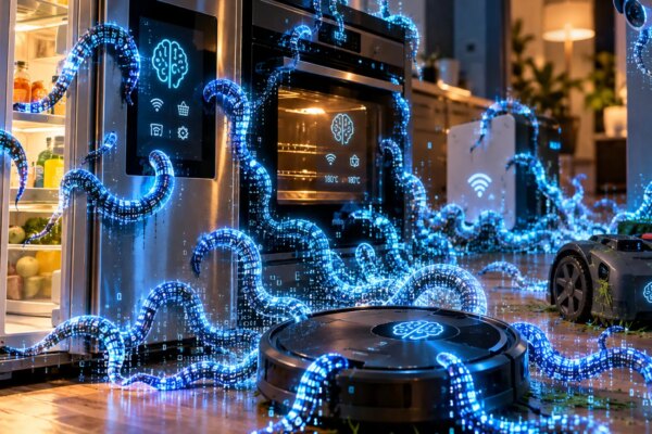 Innovaciones inquietantes: la IA transforma electrodomésticos en complejos sistemas de 'moho digital' y 'gusanos' tecnológicos.