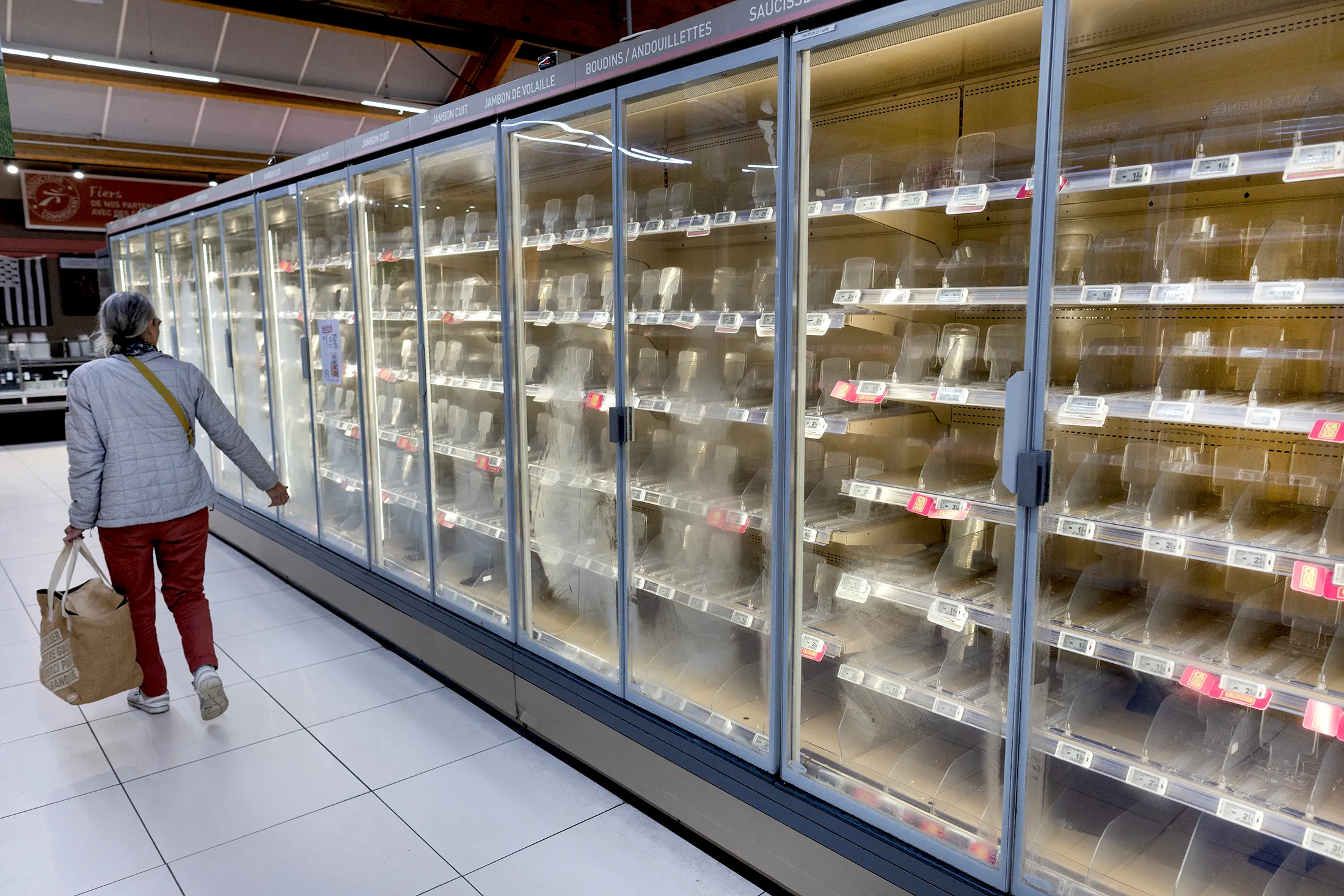 Ciberataque compromete la cadena de frío en 400 supermercados franceses