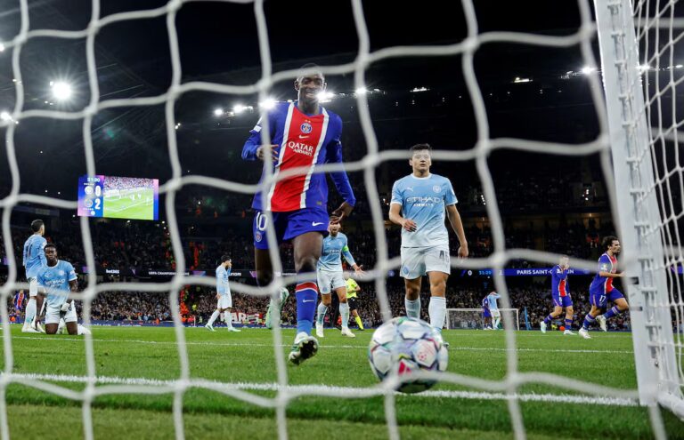 El PSG sorprende al Manchester City y se acerca a su tercer título consecutivo de la Champions League