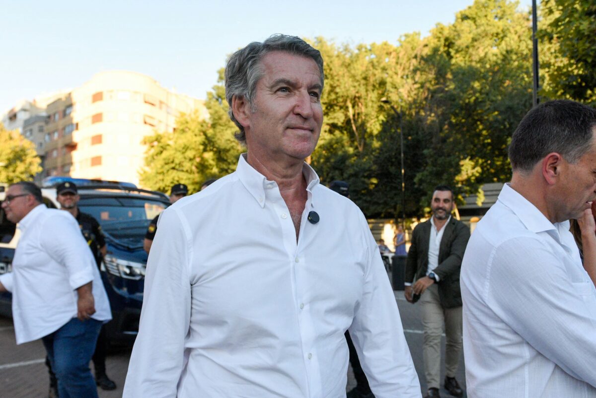Feijóo apoya la candidatura de Hernández de Cos para liderar el BCE