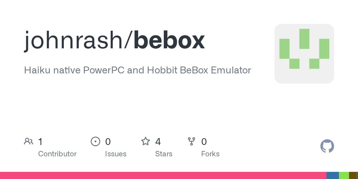 Emulador BeBox y Haiku nativo para PowerPC ahora disponibles en GitHub