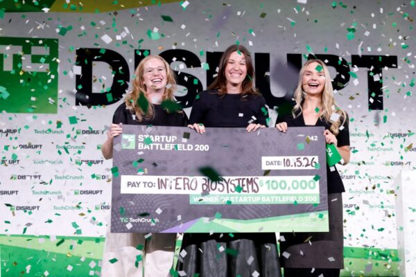 Intero Biosystems se corona vencedor en Startup Battlefield durante Disrupt 2026