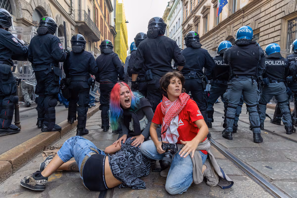 Estudiantes italianos se suman a las protestas de Francia: un movimiento educativo en expansión