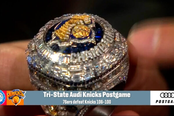 El impresionante anillo de campeones de los Knicks incluye una miniatura del Madison Square Garden