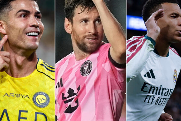 Los futbolistas con mayores ingresos a nivel mundial: Cristiano y Messi se mantienen en la cima según Forbes