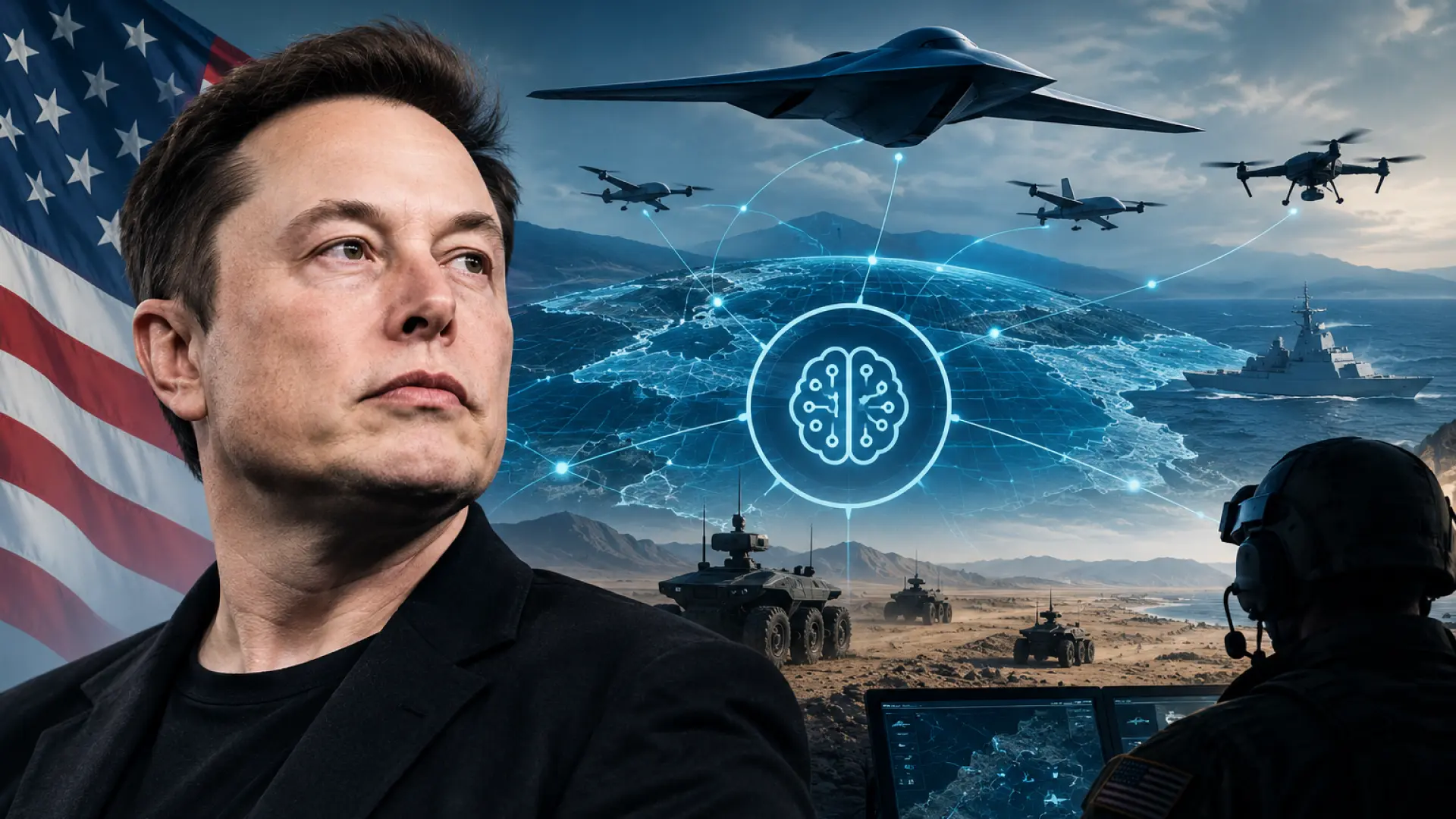 Innovación militar: Drones, IA y los ambiciosos proyectos Agincourt y Meridian del Pentágono para el futuro de la guerra autónoma