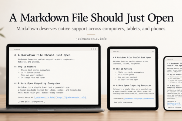 Un archivo Markdown debe abrirse sin complicaciones.