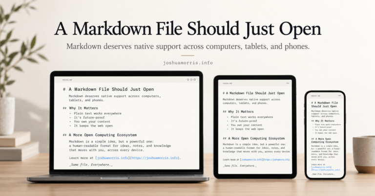 Un archivo Markdown debe abrirse sin complicaciones.
