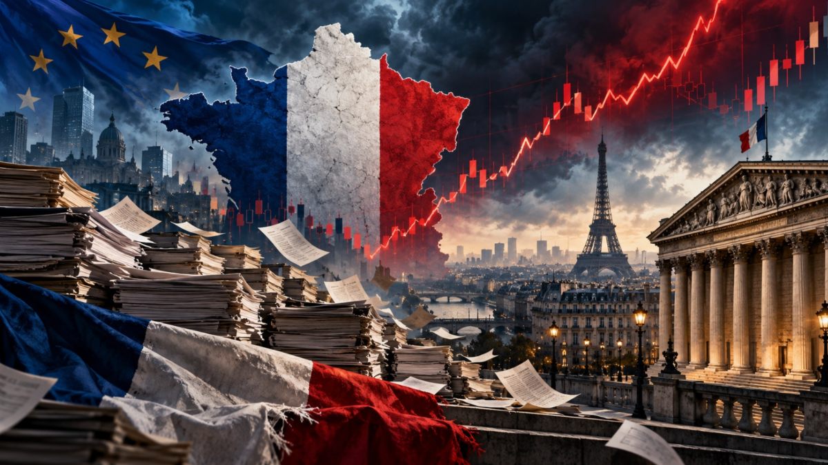 Francia enfrenta un déficit de 120.000 millones de euros, generando preocupación en el contexto europeo por su prima de riesgo.