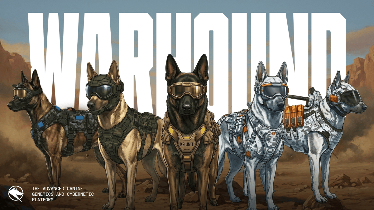 Warhound asegura $200 millones para desarrollar perros de guerra equipados con tecnología de Anduril