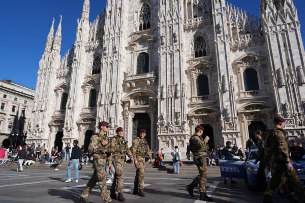 Protestas en Italia concluyen pacíficamente con la detención del presunto instigador en redes sociales