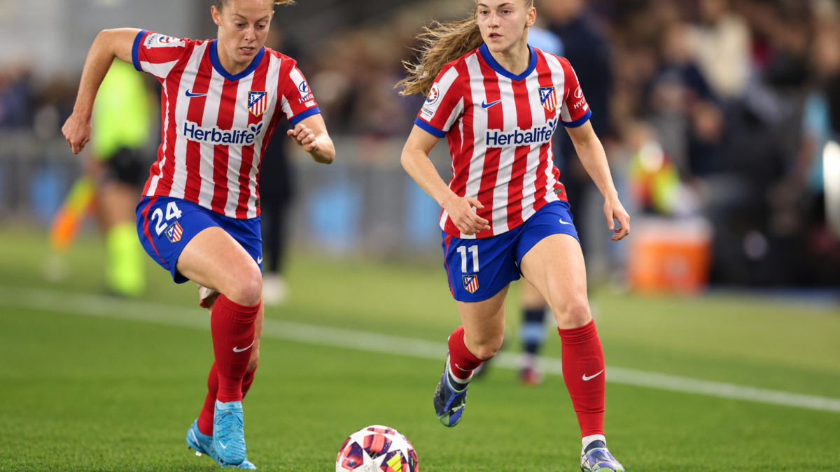 Jess Park y Keira Walsh, dos promesas del fútbol femenino, brillan en el Atlético de Madrid