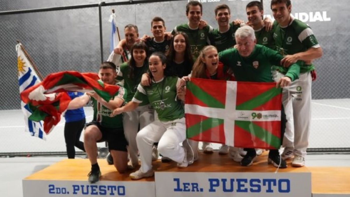 Triunfo histórico: Medalla de oro en el Mundial de Cesta Punta