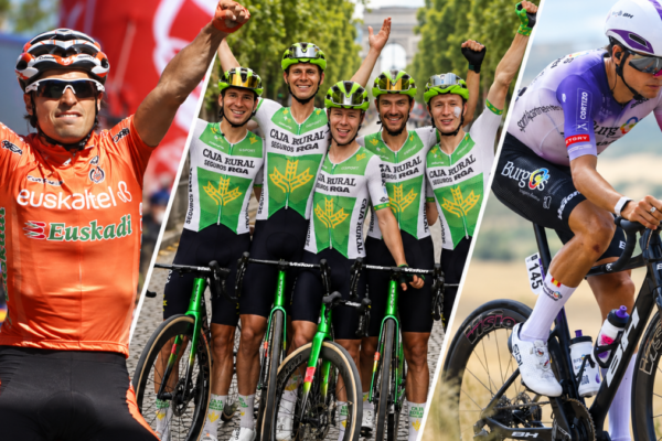 Landa eleva a Euskaltel, Caja Rural se mantiene en la cima y Burgos recibe la atención del Tour