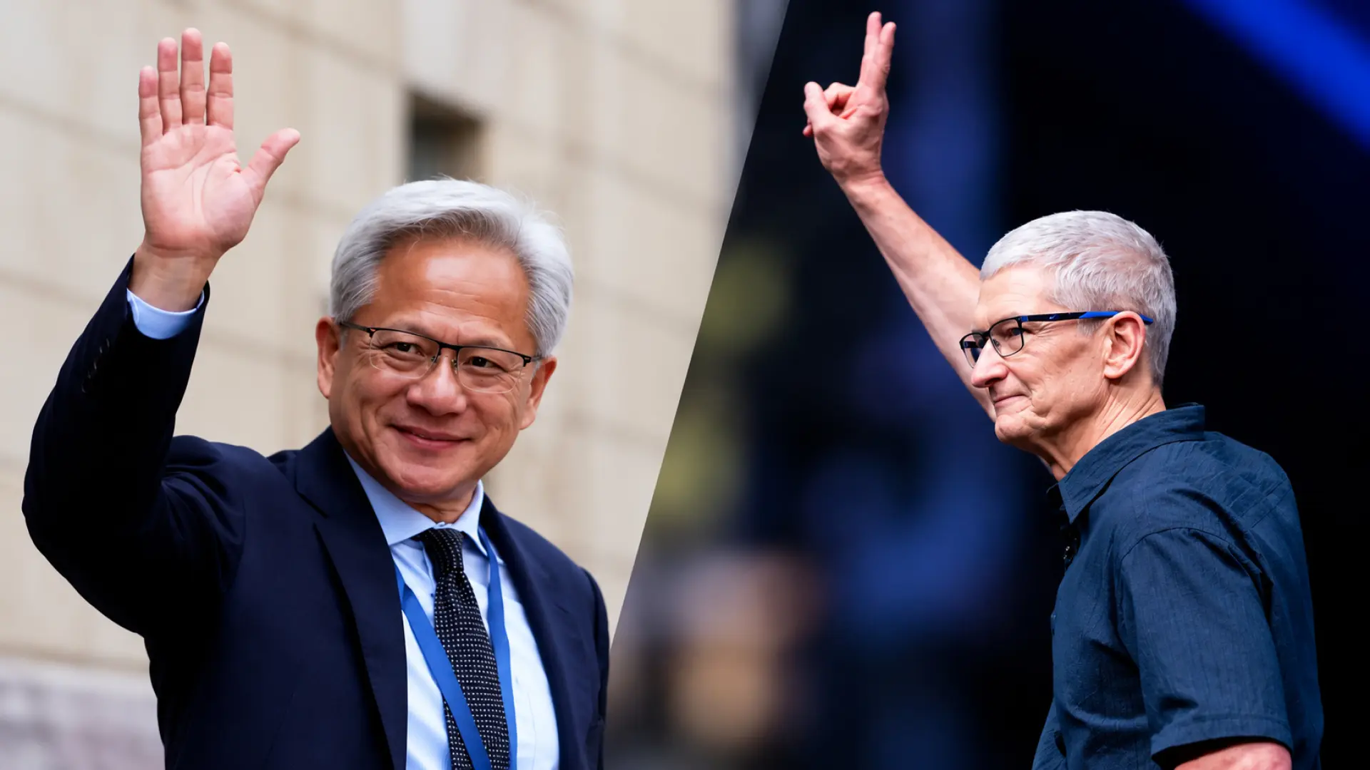 Apple se posiciona como competidor directo de Nvidia en la carrera por ser la compañía más valiosa del planeta.