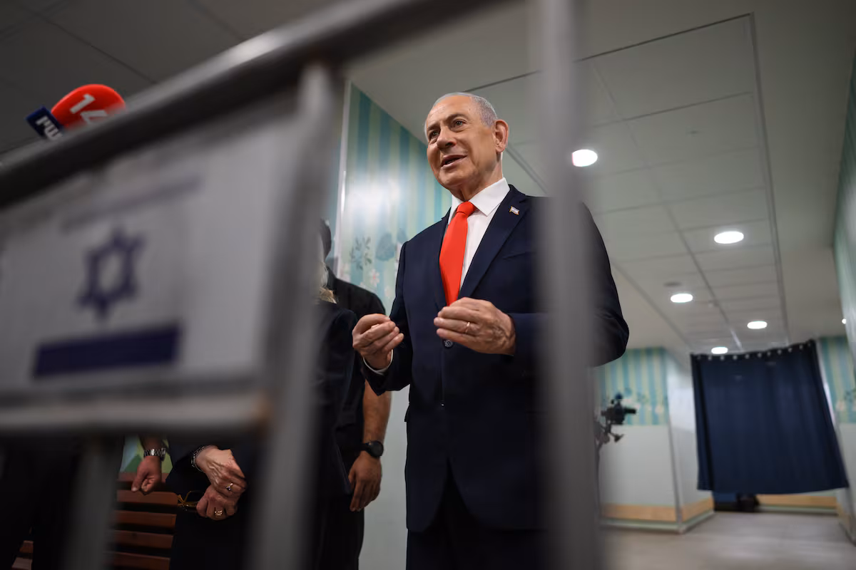 Netanyahu propone ampliar el horario de votación en las elecciones israelíes de 2026