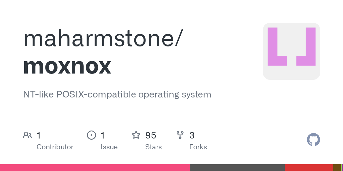 Moxnox: Un Sistema Operativo Compatible con POSIX al Estilo NT en GitHub