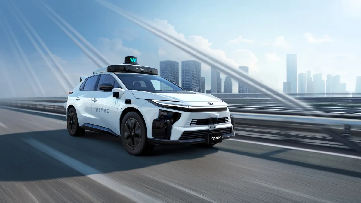 Waymo colabora con Toyota para ofrecer robotaxis en Japón y Reino Unido.